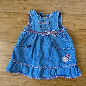 Vintage Denim Dress 9M